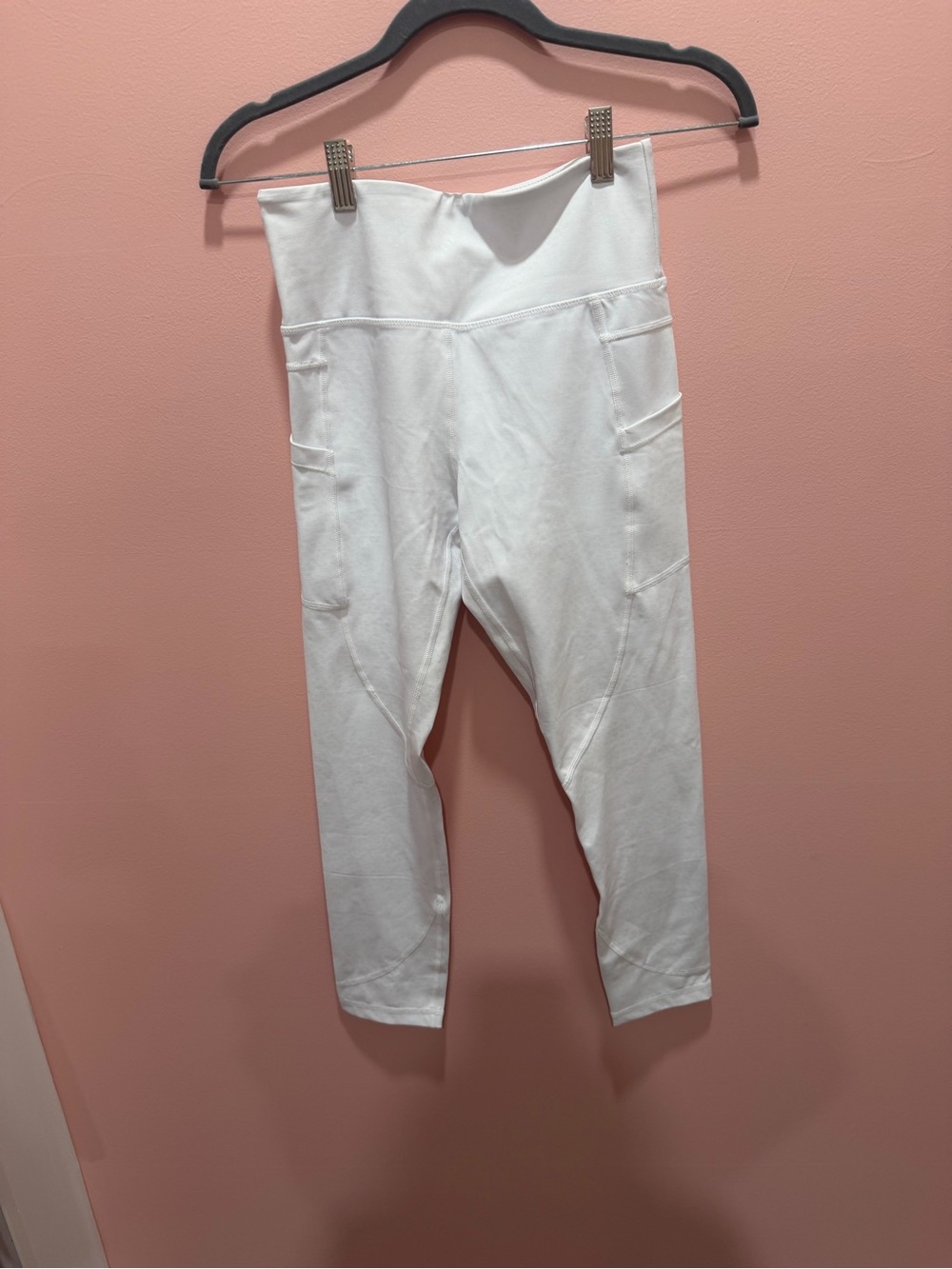 ZYIA  White High-Waist Pocket Leggings